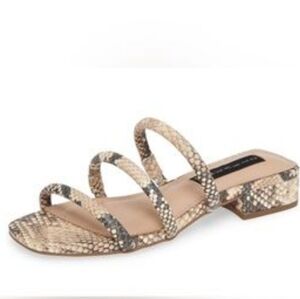 💫 Steve Madden- Snake Multi Embossed Sandals
